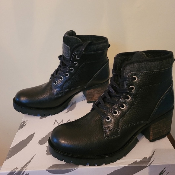 Madison black & Cognac booties price for each - Picture 1 of 4